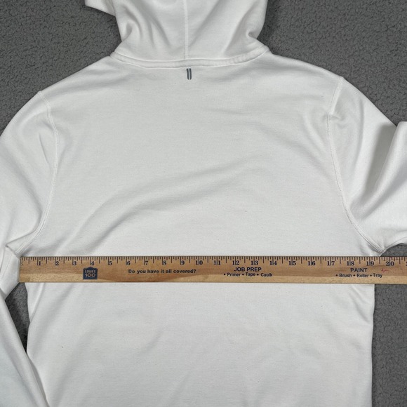 NoBull Hoodie Womens L White Crossfit Training Gym Sweatshirt Drawstring - Picture 7 of 8